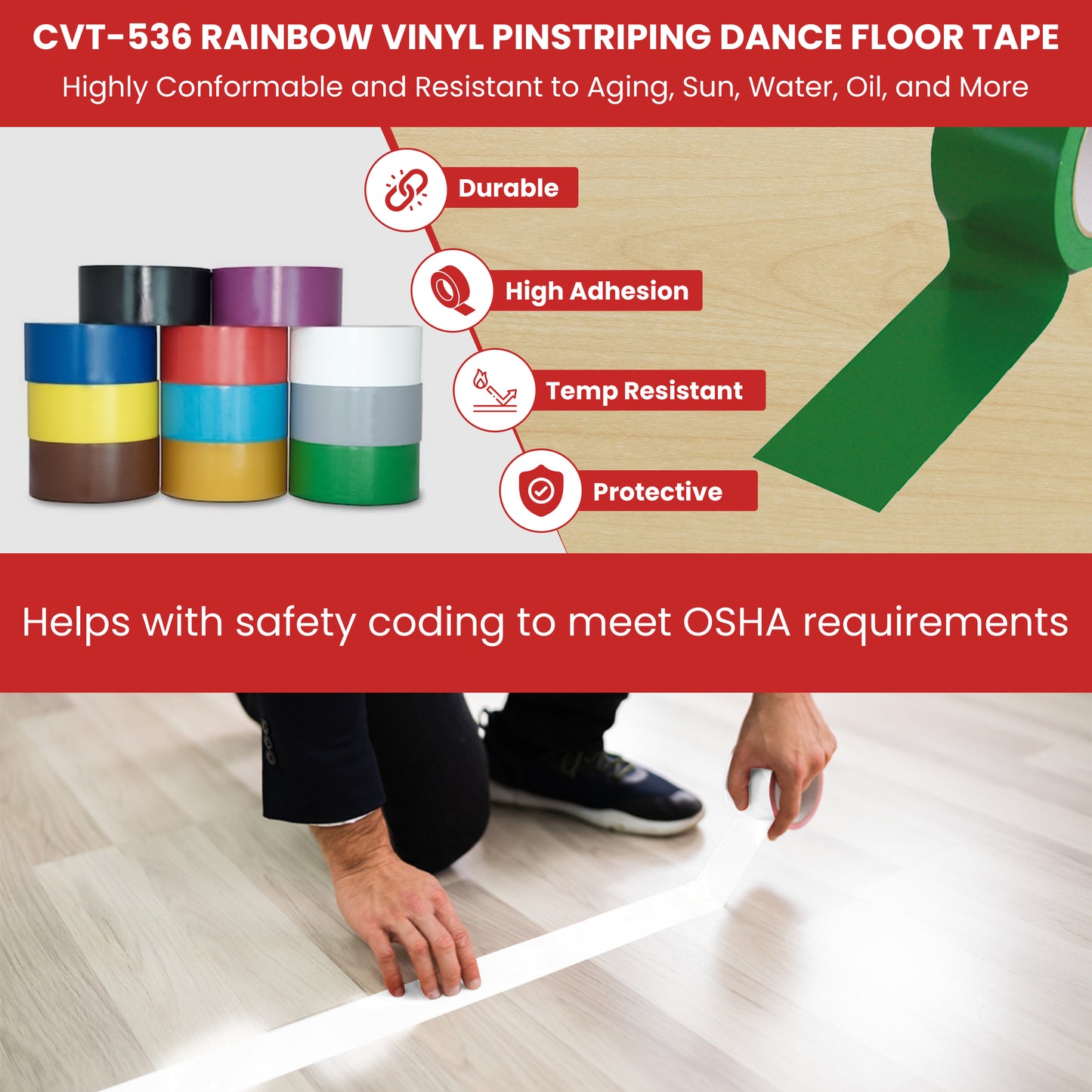 Colored Vinyl Tape or Pin-striping Tape