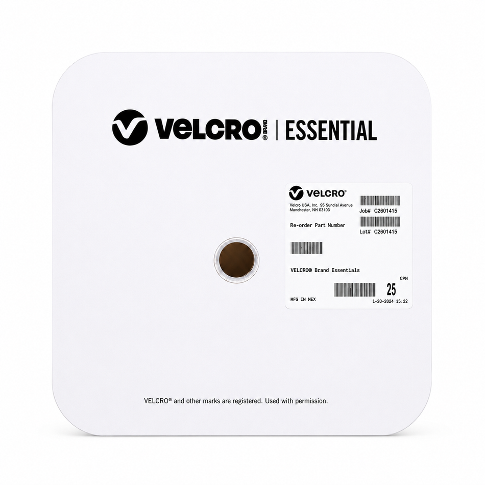 VELCRO TEXACRO Renamed as Velcro Essential Adhesive-Backed Hook-Loop Side x 75 ft