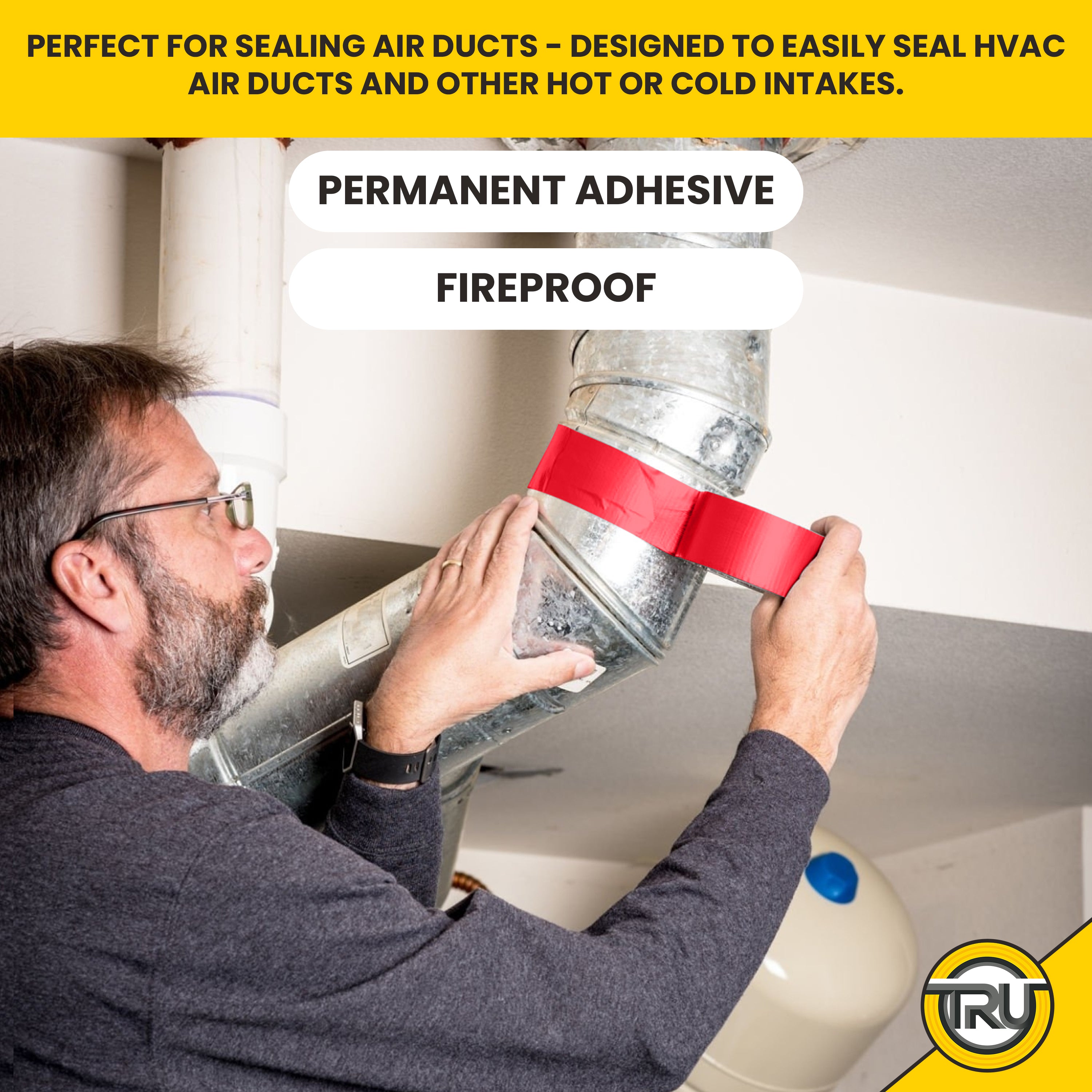 permanent adhesive duct tape