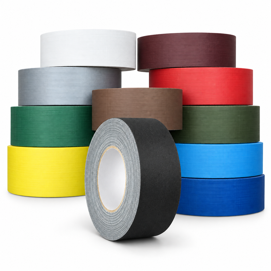 CGT-80 gaffer tape assortment on white background