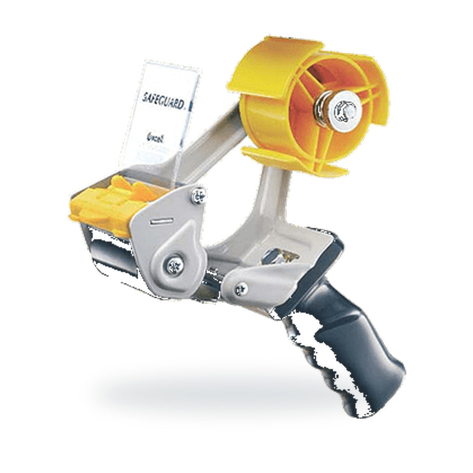 Excell EC-238 steel-frame tape dispenser with yellow roll holder