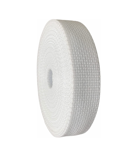 white webbing strap