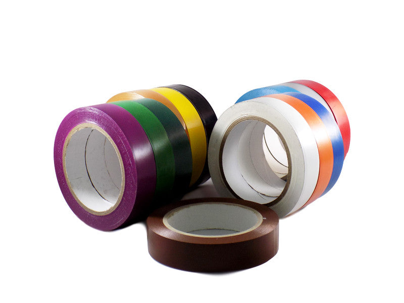 Colored Vinyl Tape - Total Tapes Wholesale –